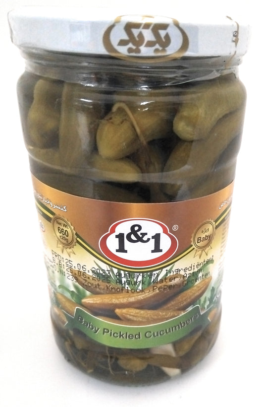 1&1 - Salzgurken mit Estragon