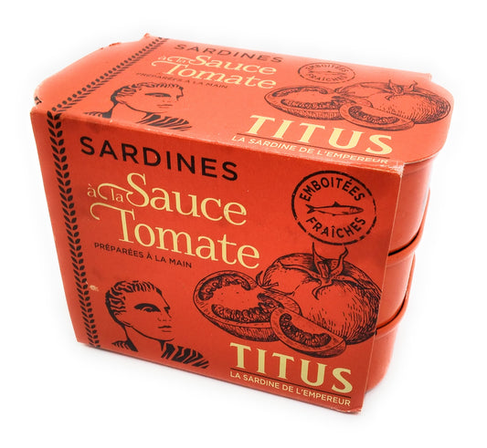 Titus-Sardinen in Tomatensauce