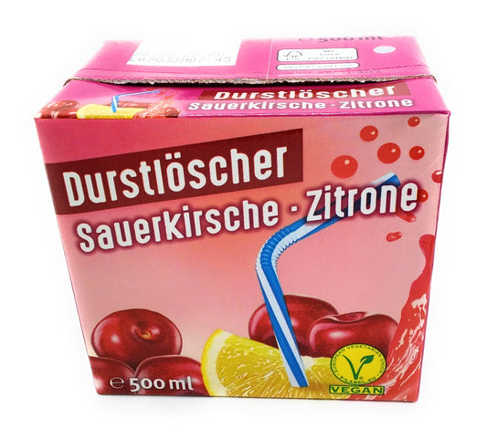 Thirst Quencher Sour Cherry and Lemon - 500ml