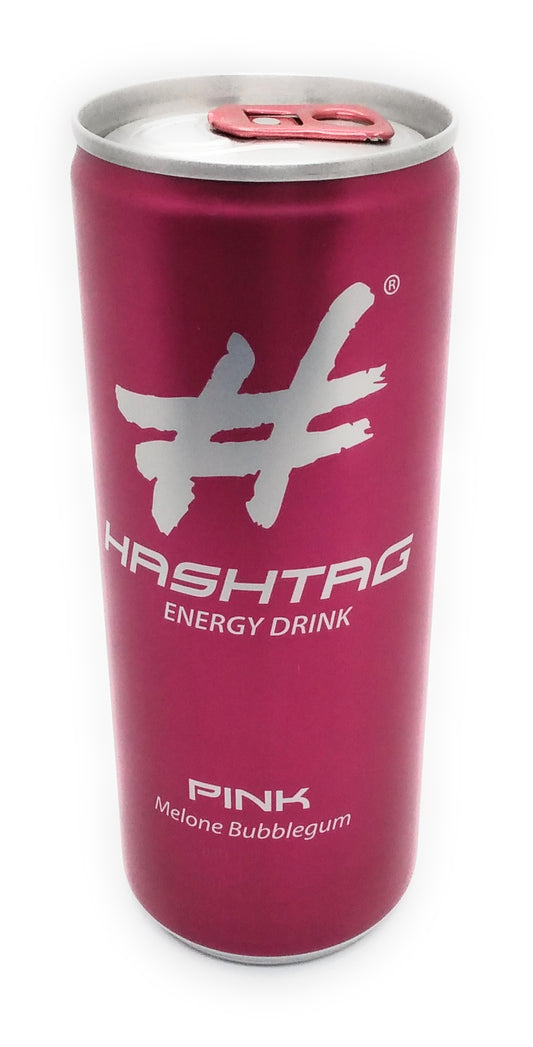 Hashtag Energy Drink – Pink Melone Blueberry