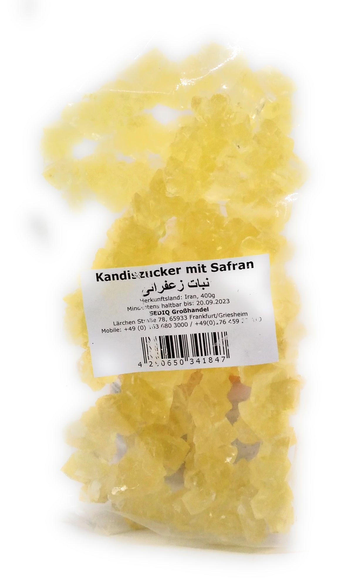 Sadiq Rock Sugar with Saffron