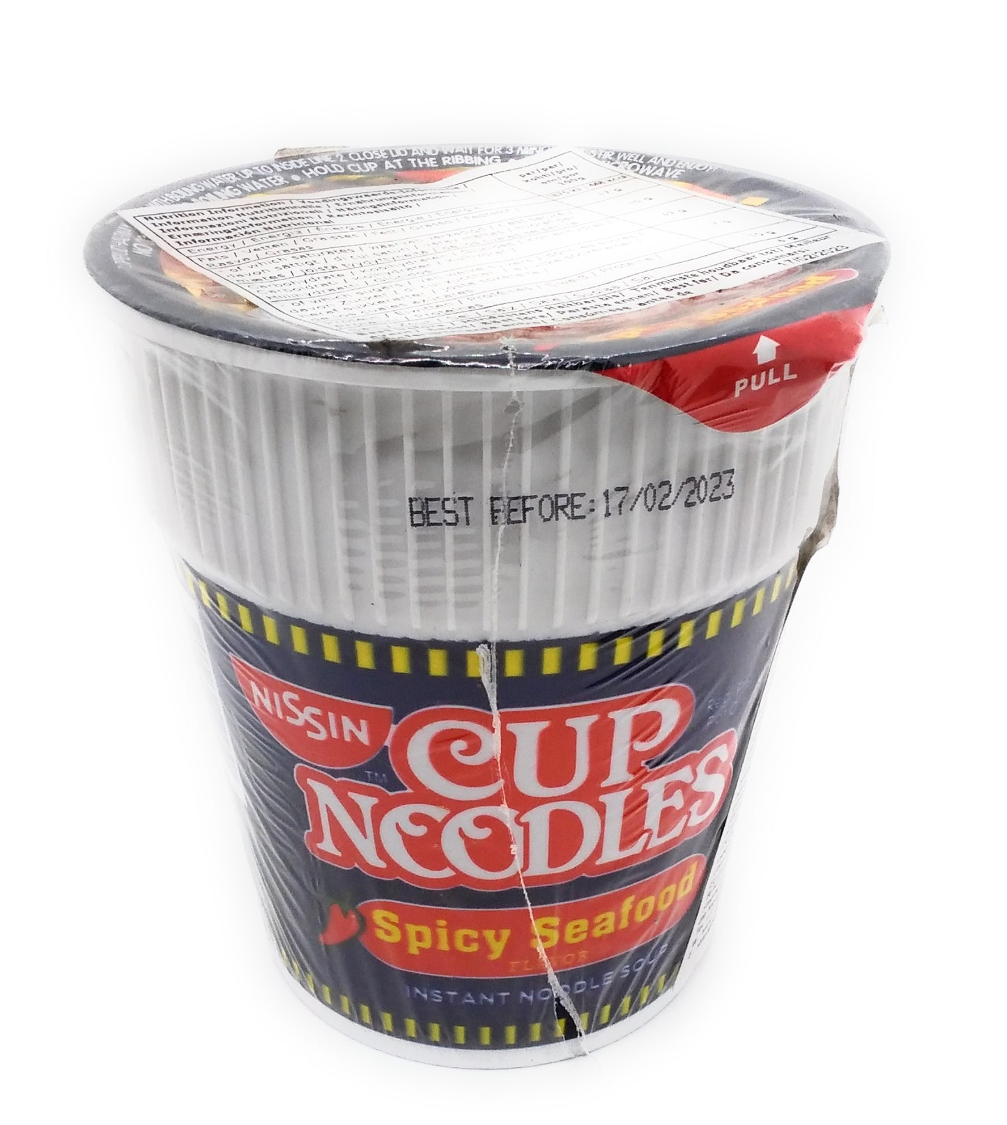 Nissin Spicy Seafood Cup Noodles Halal