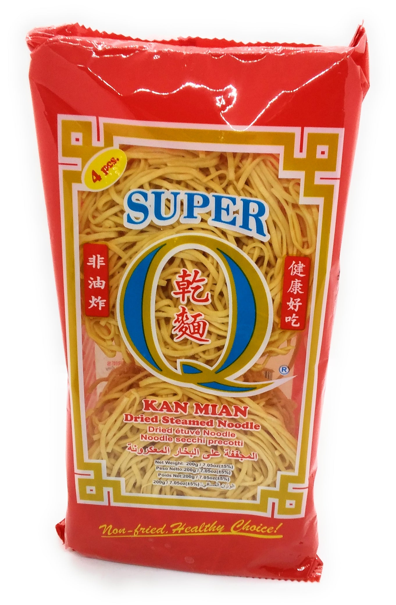 Super – getrocknete gedämpfte Nudeln – 200 g