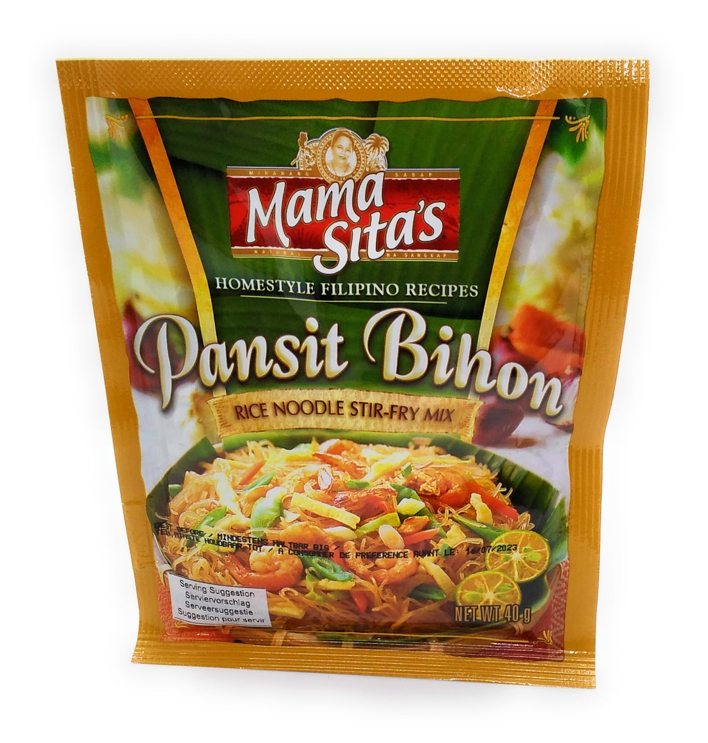 Mama Sita's Pansit Bihon Rice Noodles Stir Fry Mix - 40g