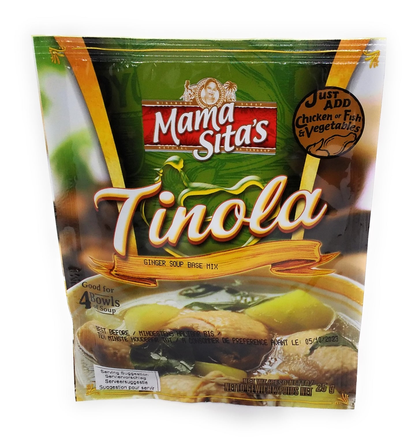 Mama Sita's Tinola Ginger Soup Mix - 25g
