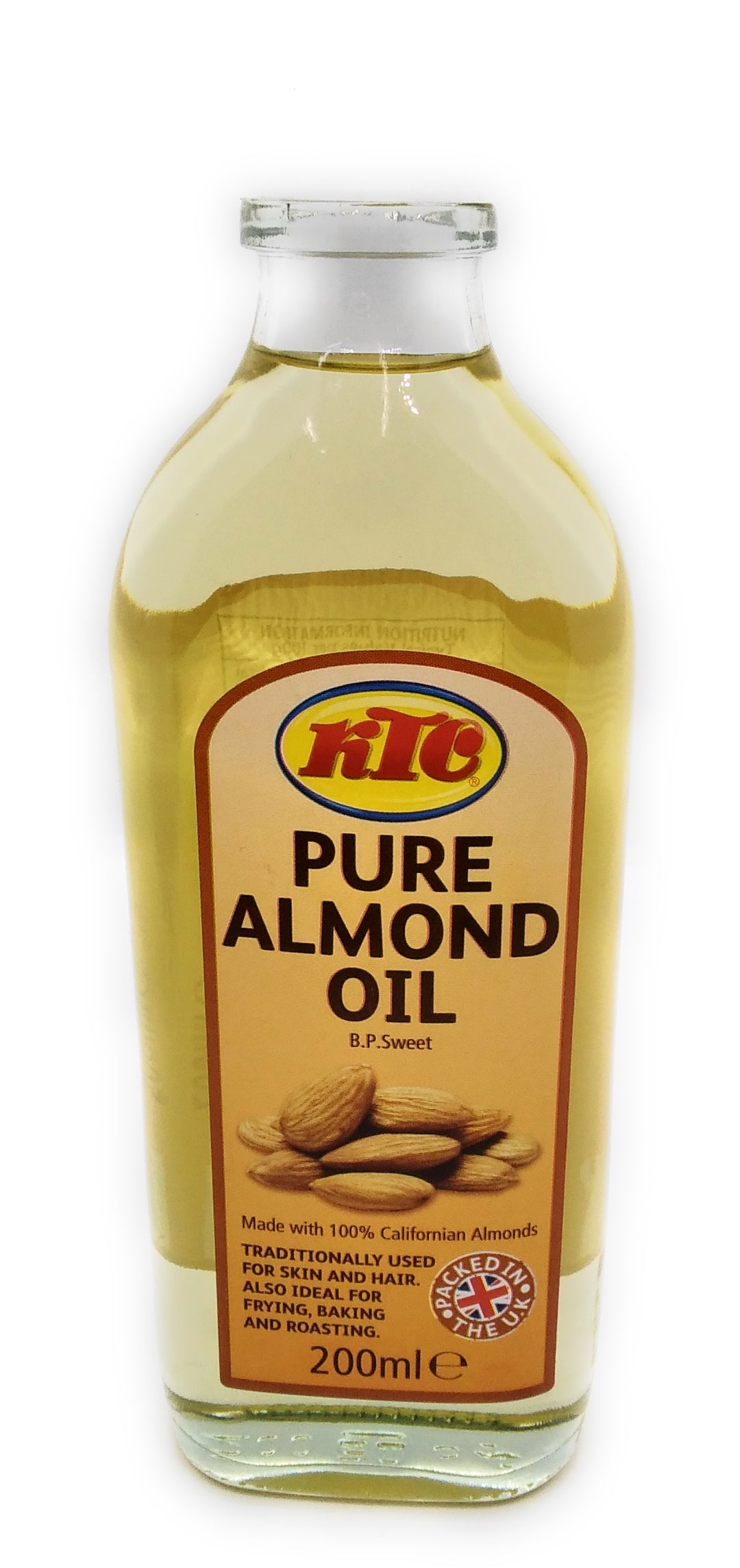 KTC - Pure Almond Oil - 200ml