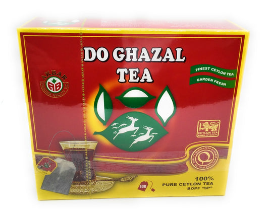 DO Ghazal-Tee, reiner Ceylon-Tee, Teebeutel