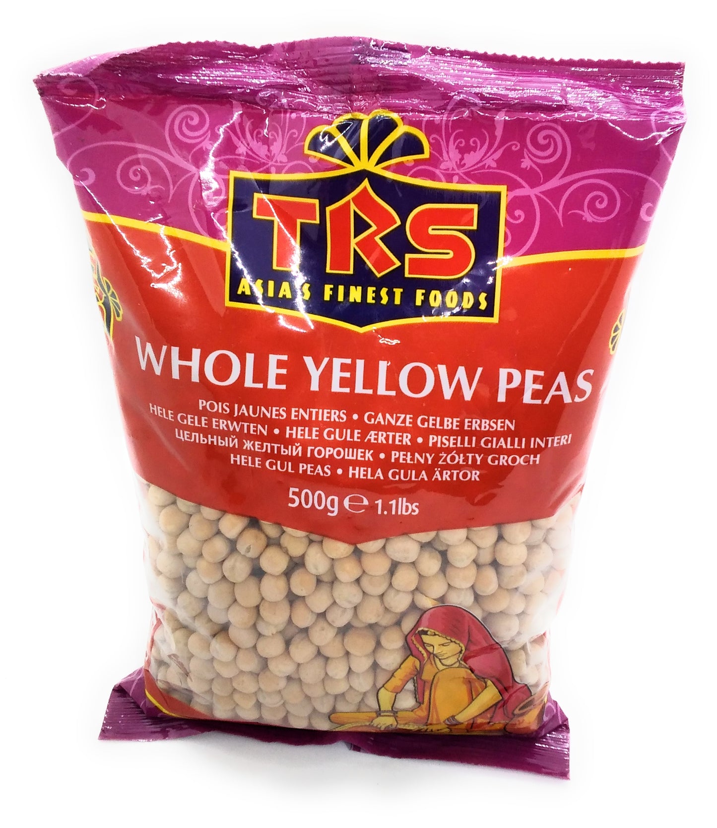 Trs Ganze gelbe Erbsen –