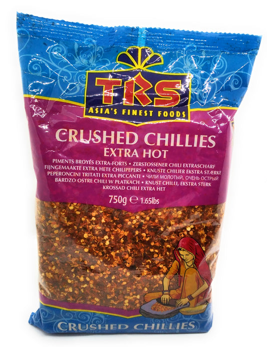 Zerkleinerte Chilis, extra scharf, TRS-Gewürze, 750 g 