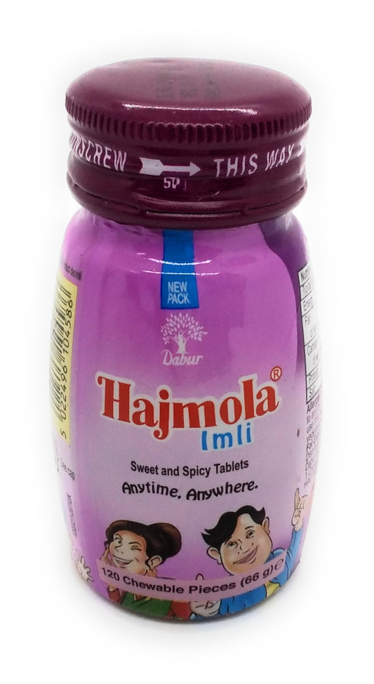 Dabur Hajmola  Imli - Sweet and Spicy Tablets - 120g