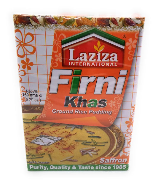Laziza Firni Khas Ground Rice Pudding Saffron - 150g