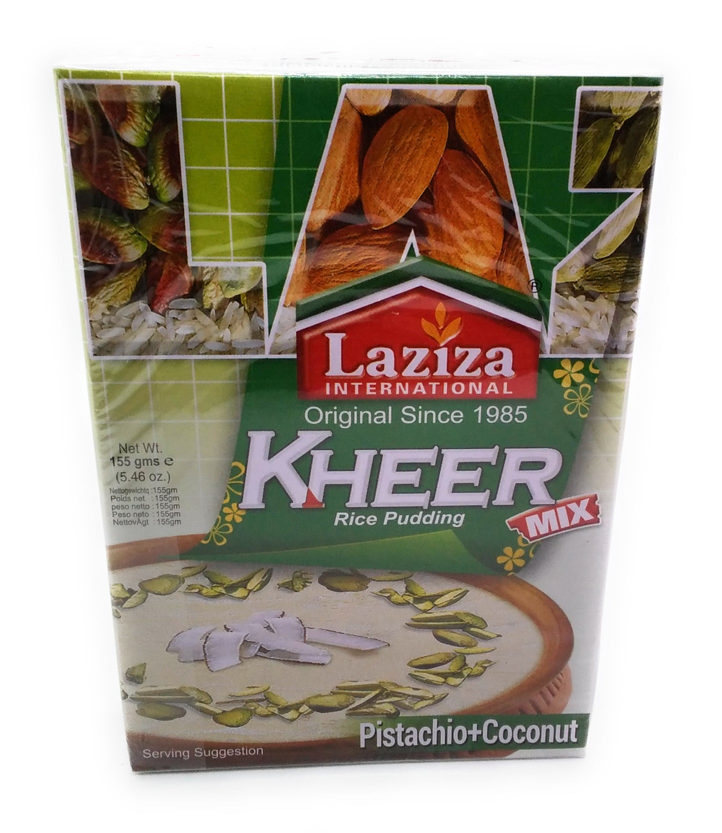 Laziza Kheer Mix Pistachio & Coconut - 155g