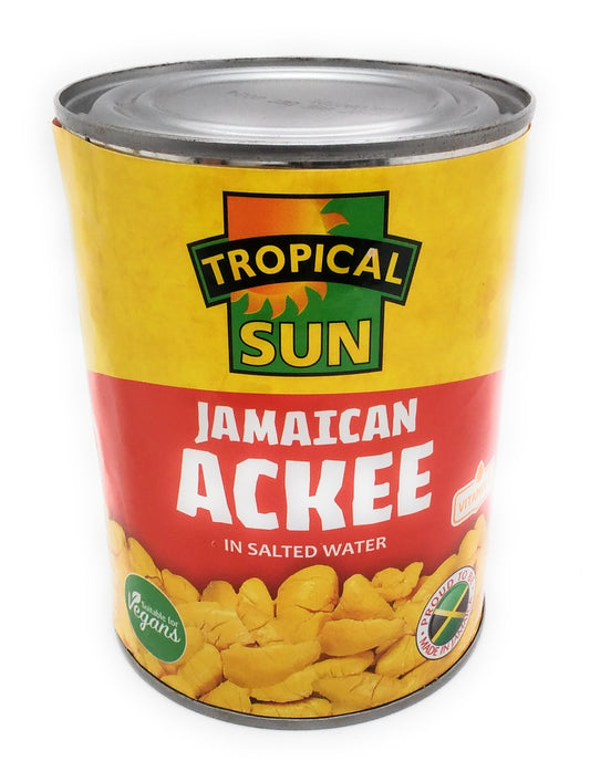 Tropische Sonne Jamaican Ackee in Salzwasser