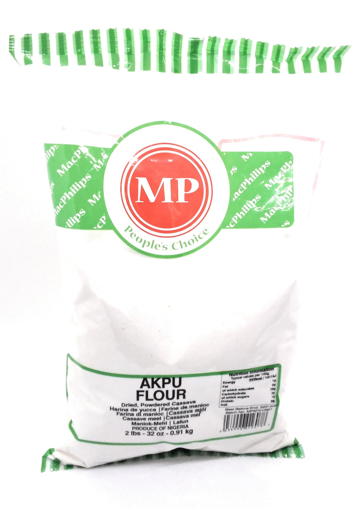 Akpu Flour - 0.91kg