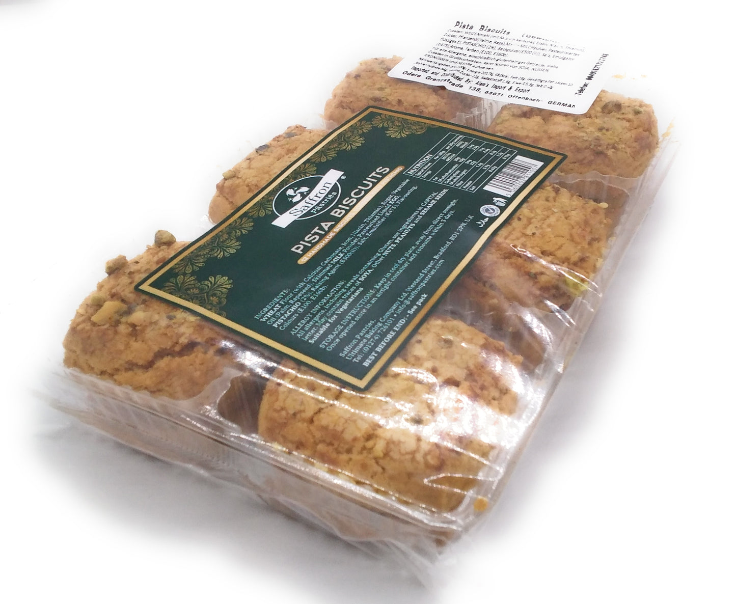 Saffron - Pista Biscuits