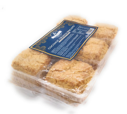 Saffron Coconut Crunch Biscuits