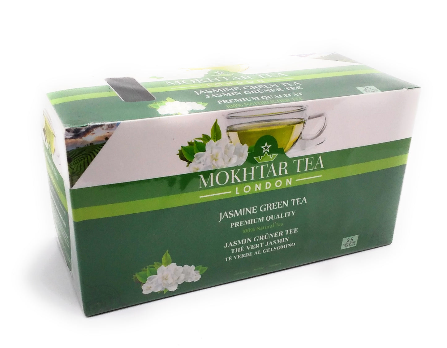 Mokhtar Tea Jasmine Green Tea - Tea Bags