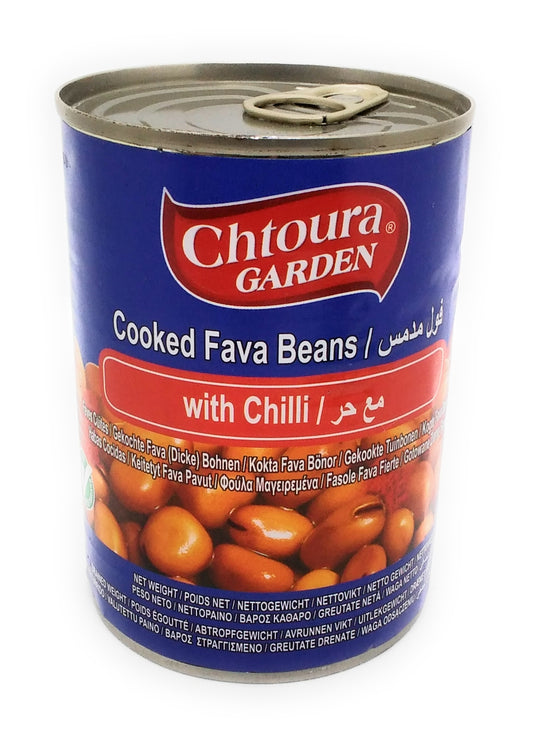 Chtoura Garden - Gekochte Ackerbohnen mit Chili