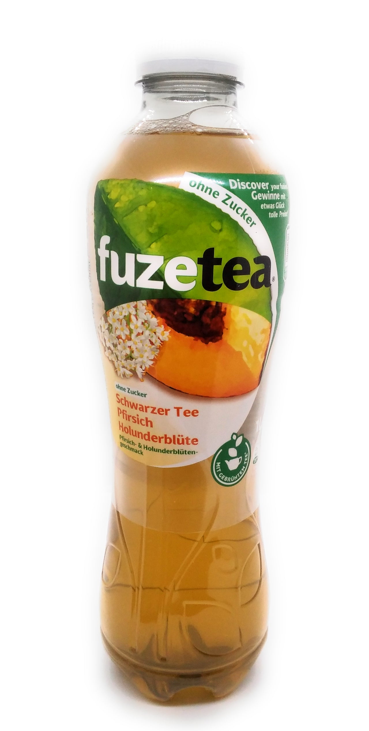Fuze Tea Pfirsich Schwarzer Tee Holunderblüten