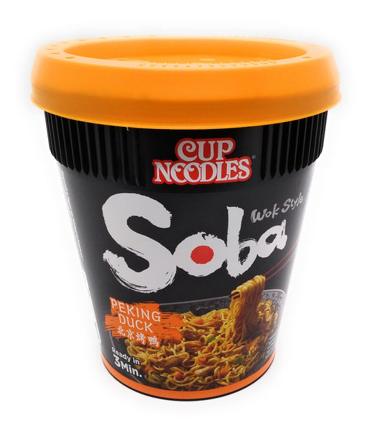 Nissin Instant Soba Noodles Peking Duck Cup Halal