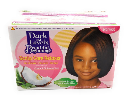Dark and Lovely Scalp Care Relaxer Coconut Oil and Aloe Vera