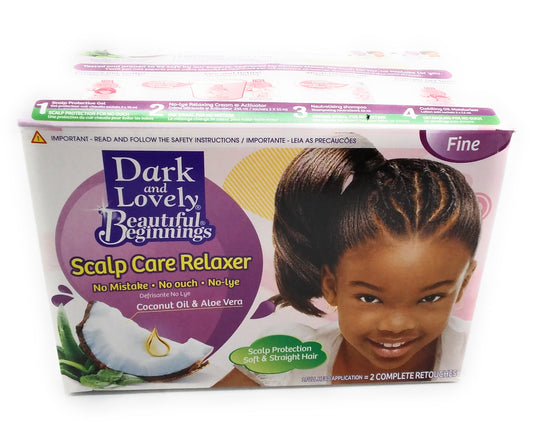 Dark and Lovely Scalp Care Relaxer Coconut Oil and Aloe Vera Fine
