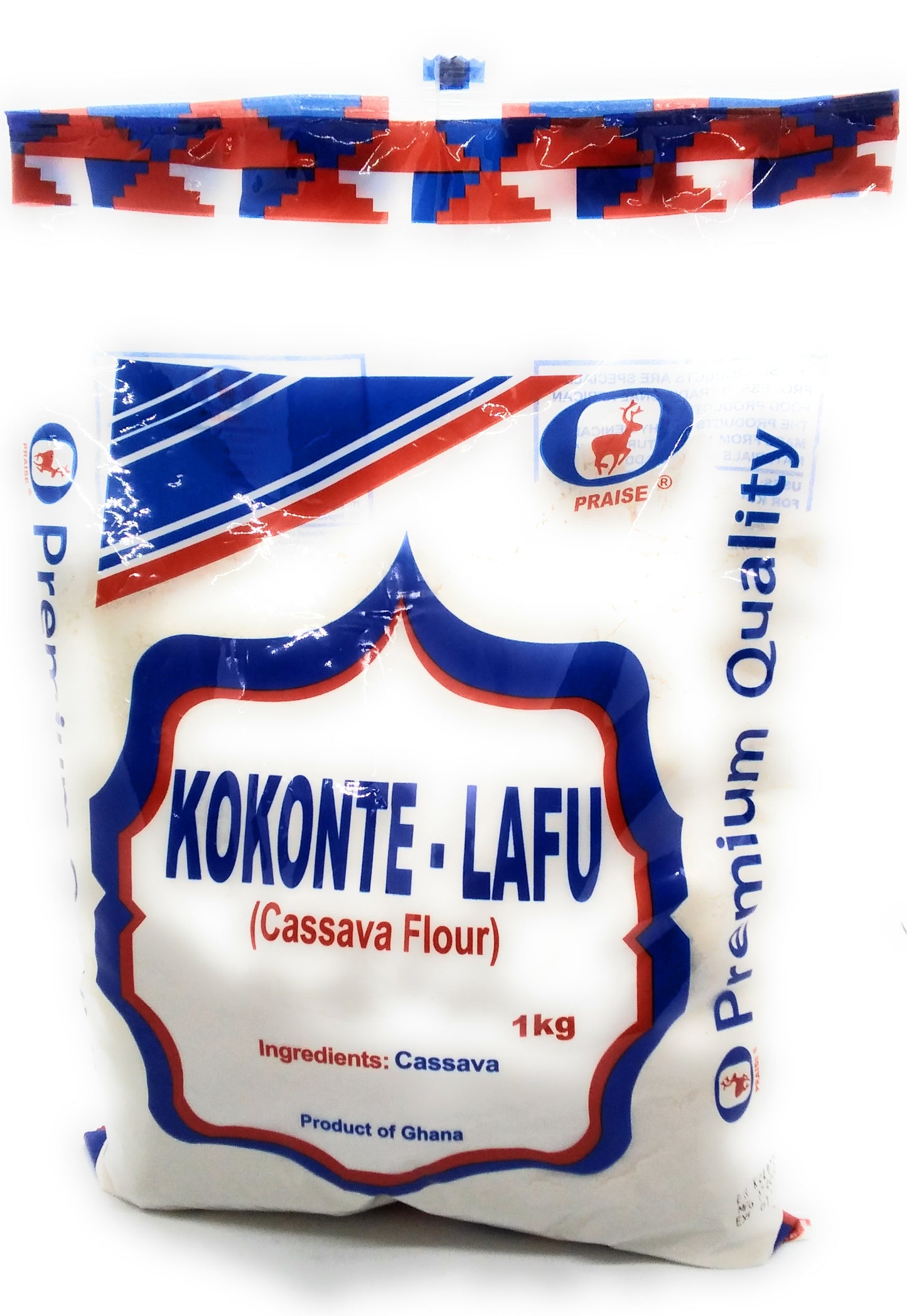 Praise Kokkonte Lafu Cassava Flour - 1kg