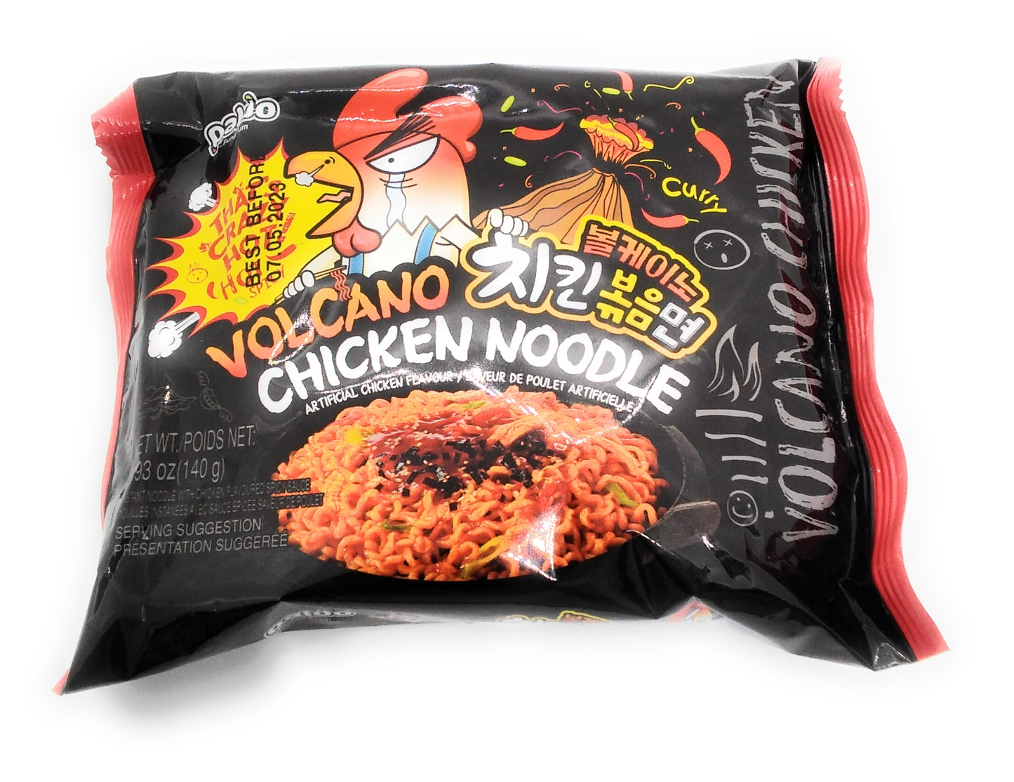 PALDO VOLCANO CHICKEN INSTANT NUDELN SUPER SCHARF HALAL