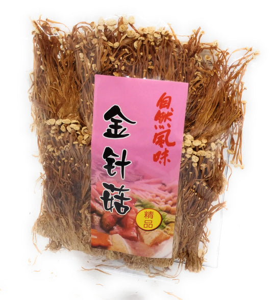 Mountains Dried Mushrooms Enoki