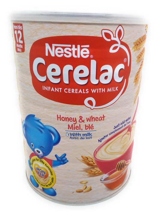 Nestle Cerelac Infant Cereals With Milk Honey and Wheat