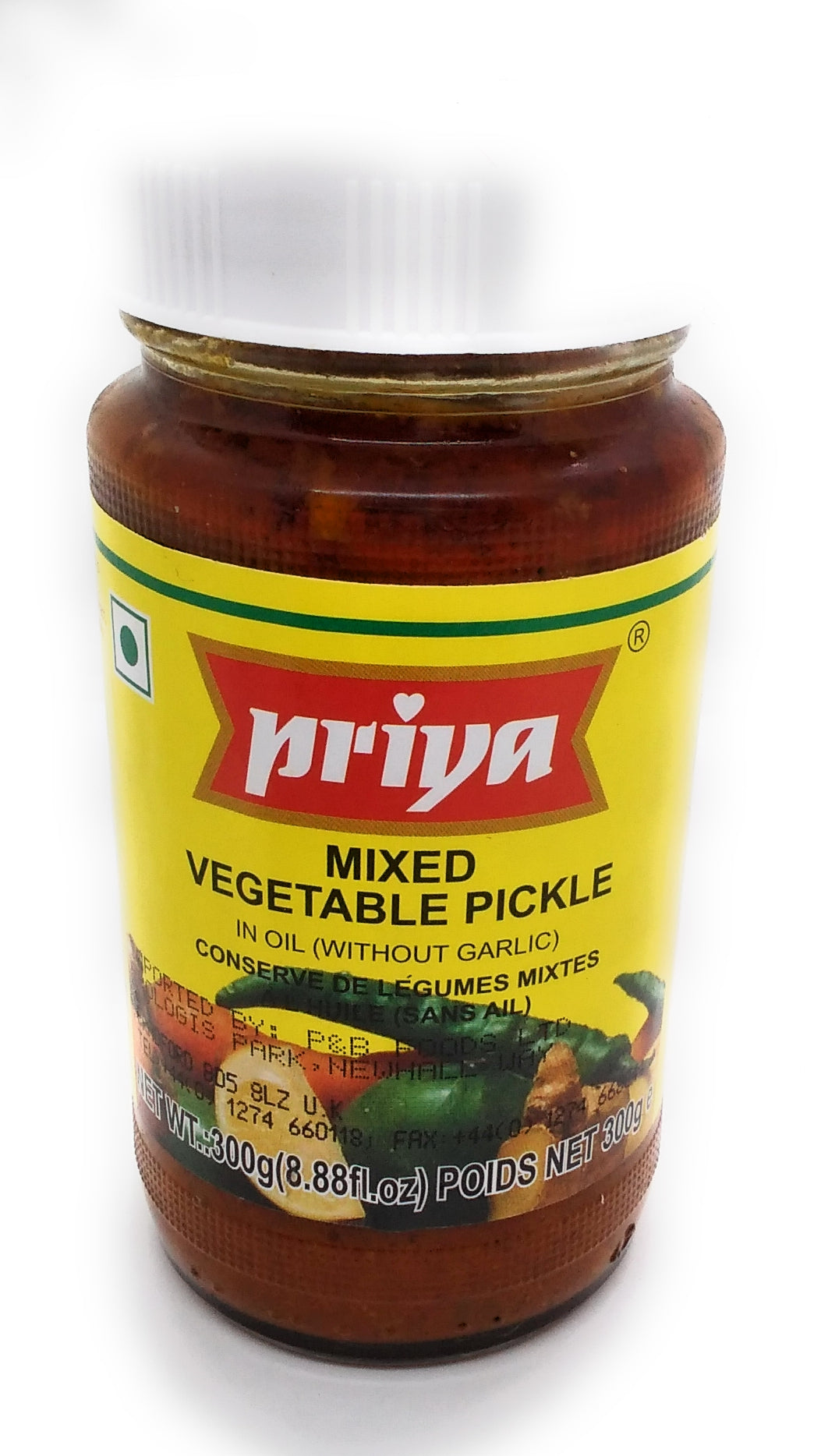 Priya - Mixed Vegetable Pickle - 300g