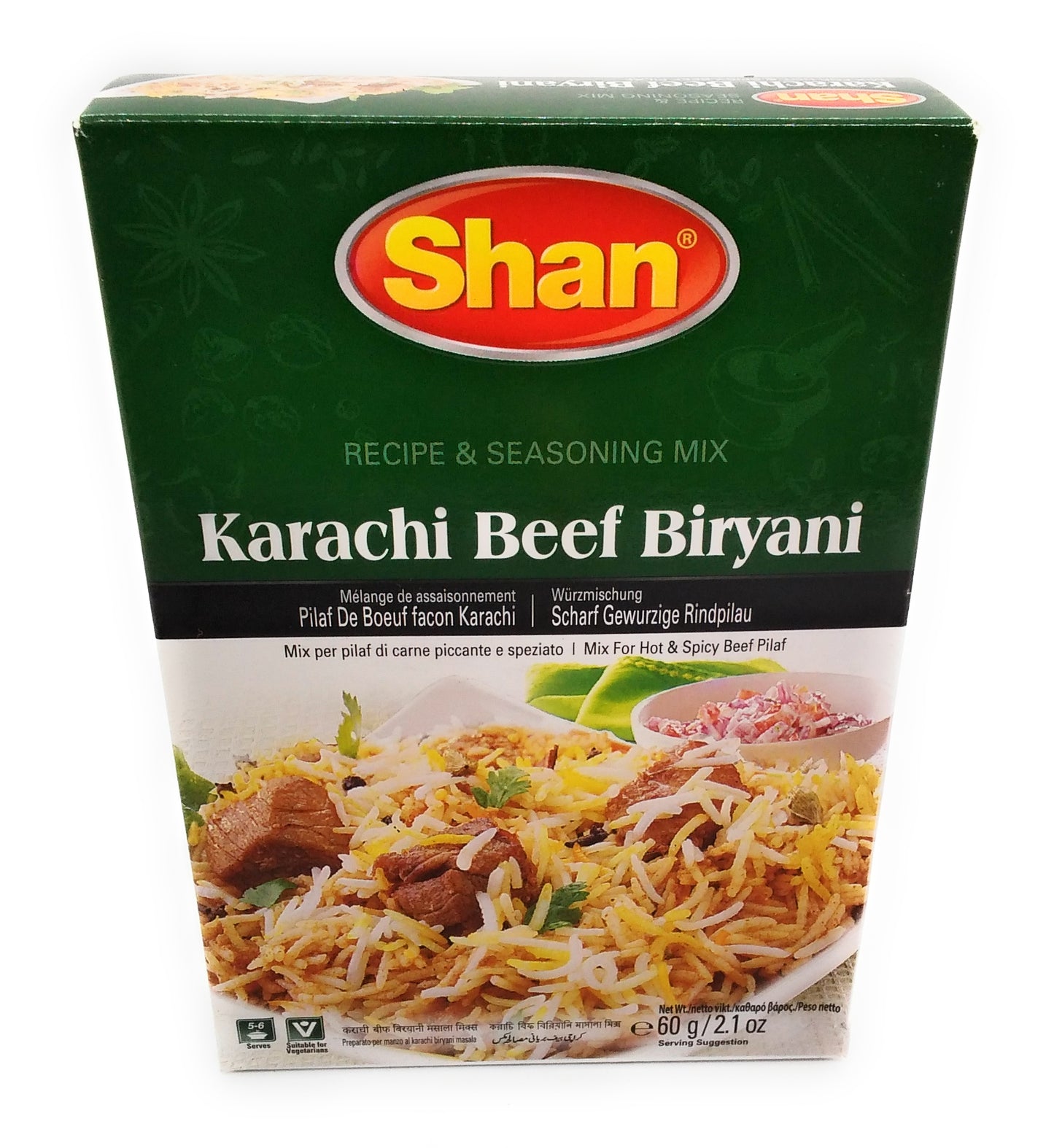 Shan Karachi Rindfleisch-Biryani - 60g