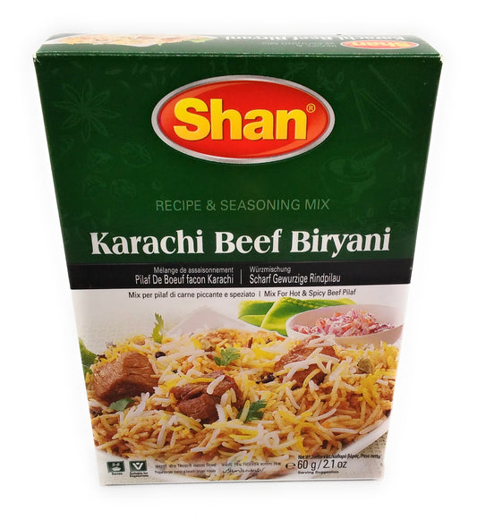 Shan Karachi Rindfleisch-Biryani - 60g