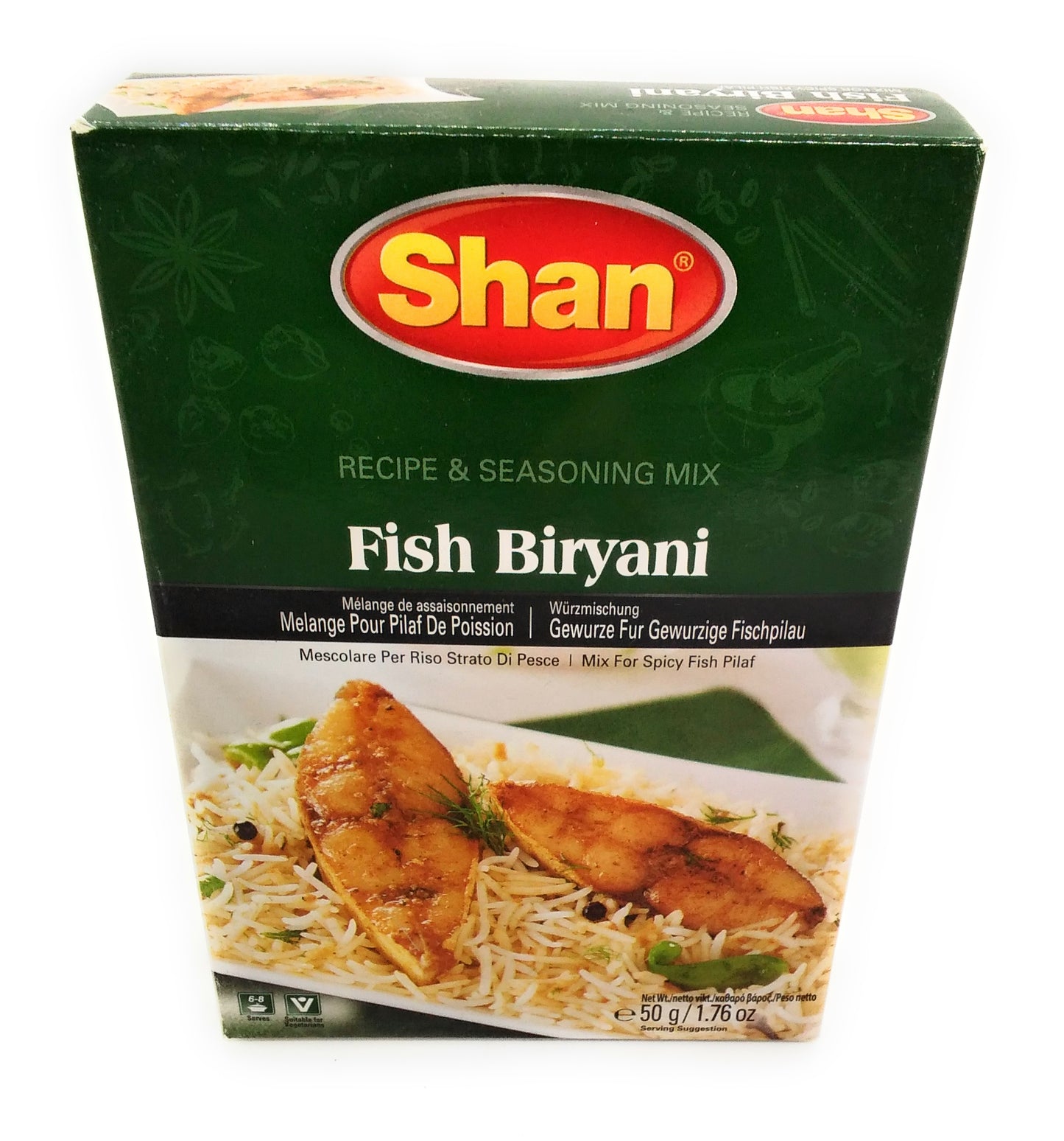 Shan-Fisch Biryani – 50 g