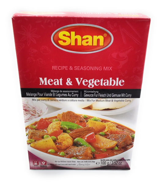 Shan-Fleisch und Gemüse – 100 g
