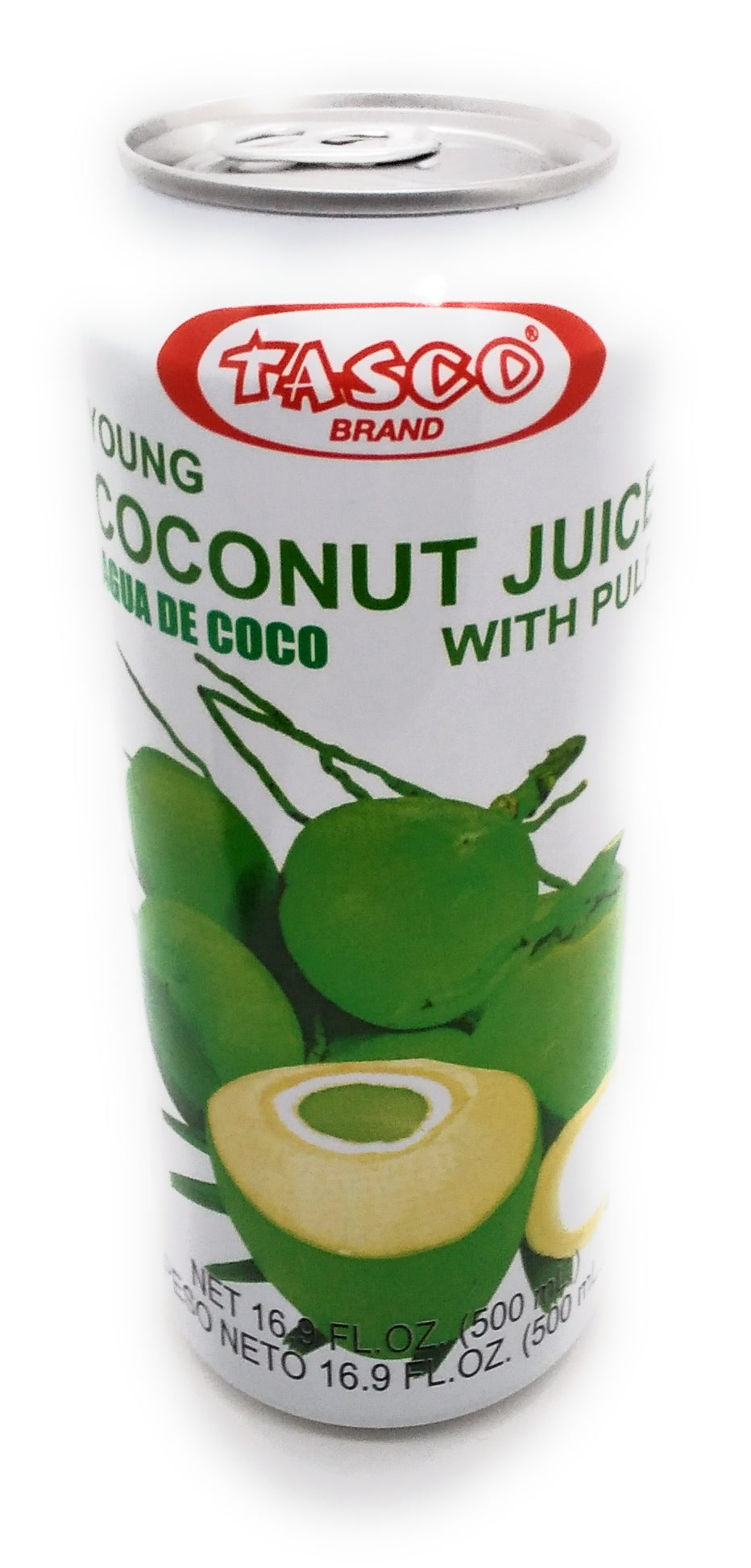 Tasco Brand - Young Coconut Juice With Pulp - 500ml