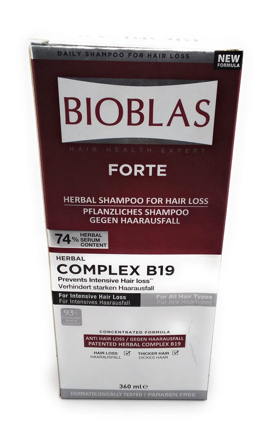 Bioblas Forte Herbal Shampoo for Hair Loss