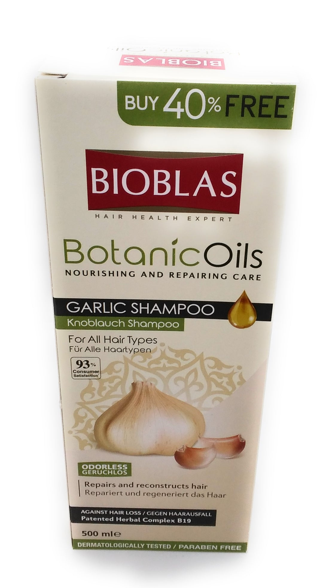 Bioblas Botanic Oils Knoblauchshampoo
