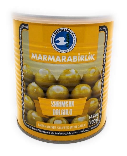 Marmarabirlik Knoblauch gefüllte grüne Oliven