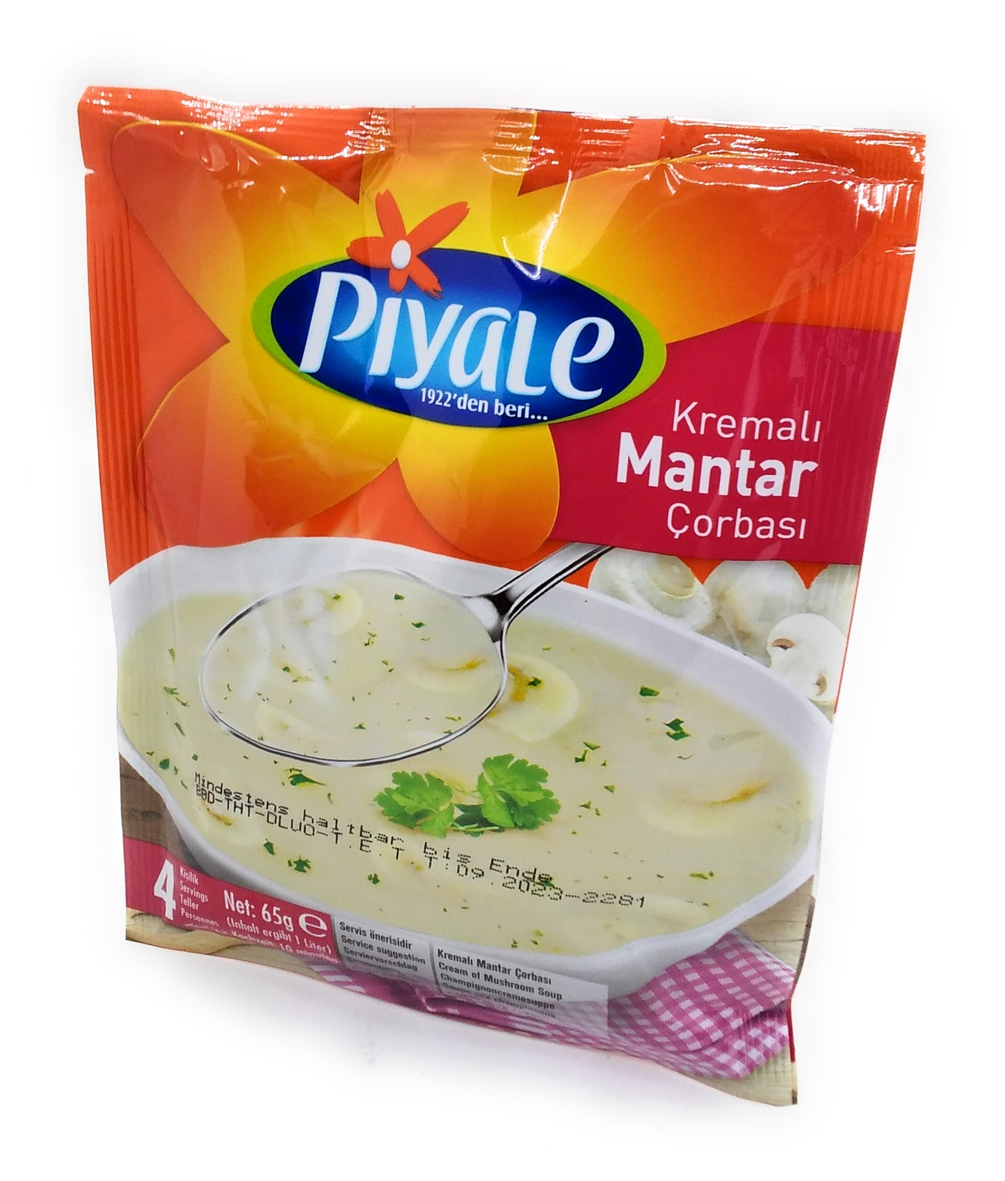 Piyale Kremalı Mantar Çorbası - 65g