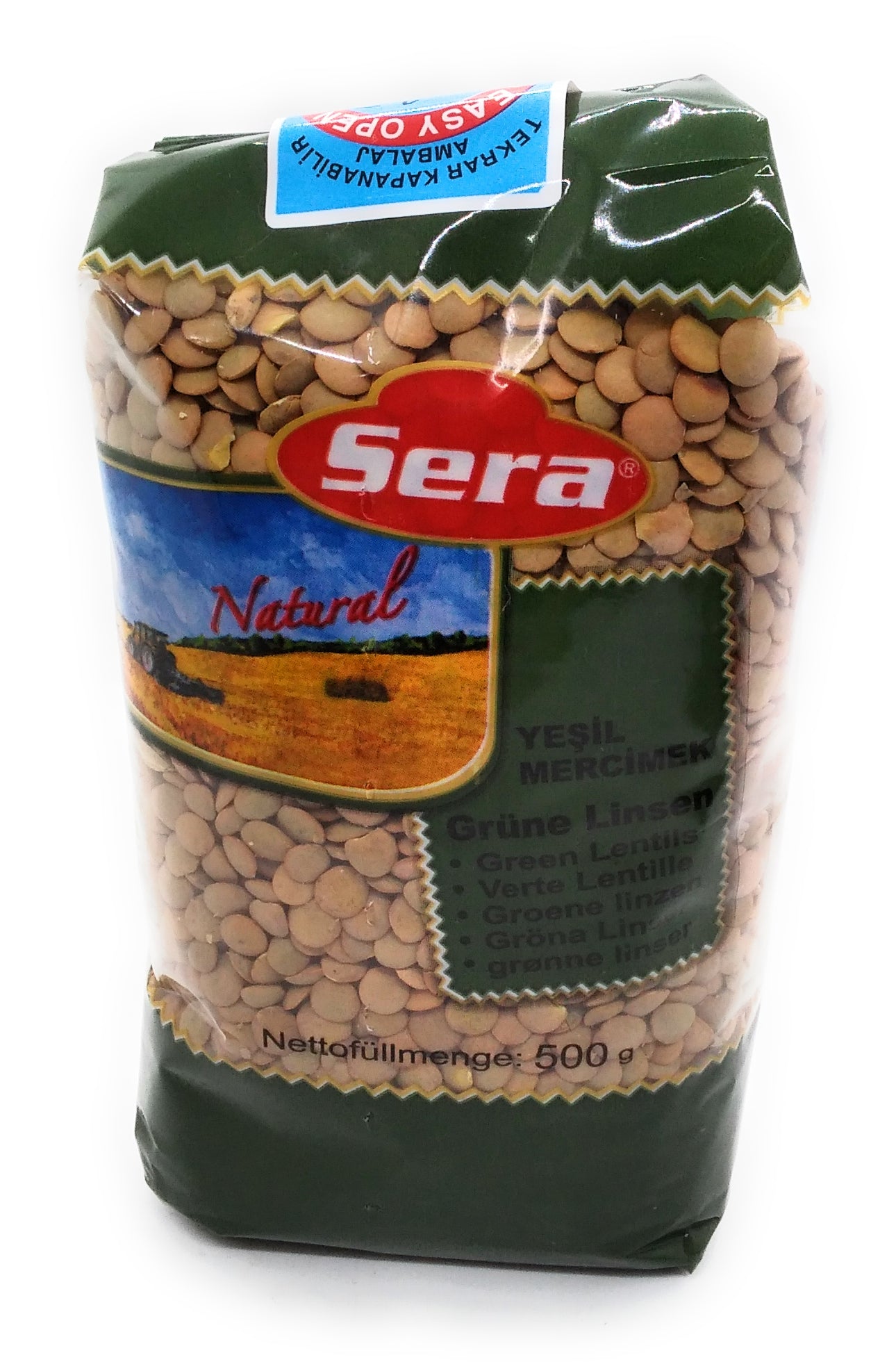 Grüne Linsen - Sera 500g