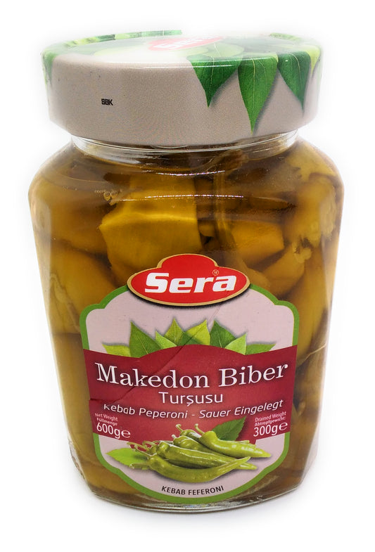 Macedonian Pepper Pickle Pepperoni Kebab