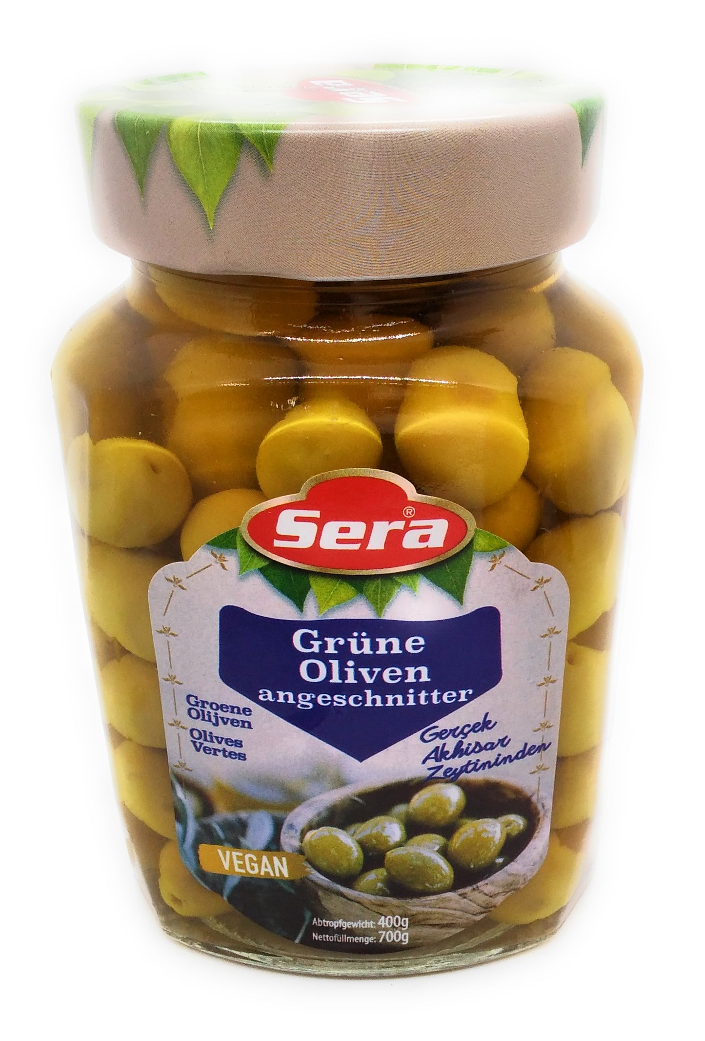 Sera Grüne Oliven – 700 g
