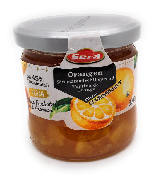 Sera - Orange Sinasappelschil Aufstrich 370 G
