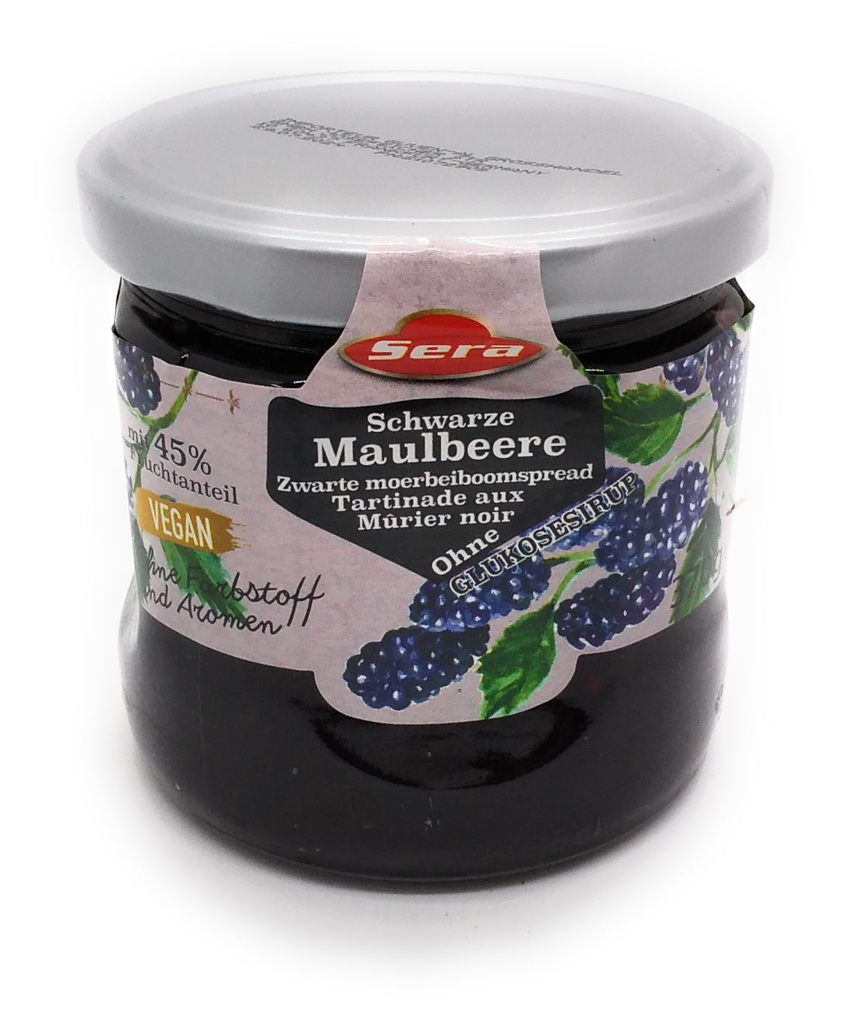Sera - Schwarzer Maulbeeraufstrich - 370 G