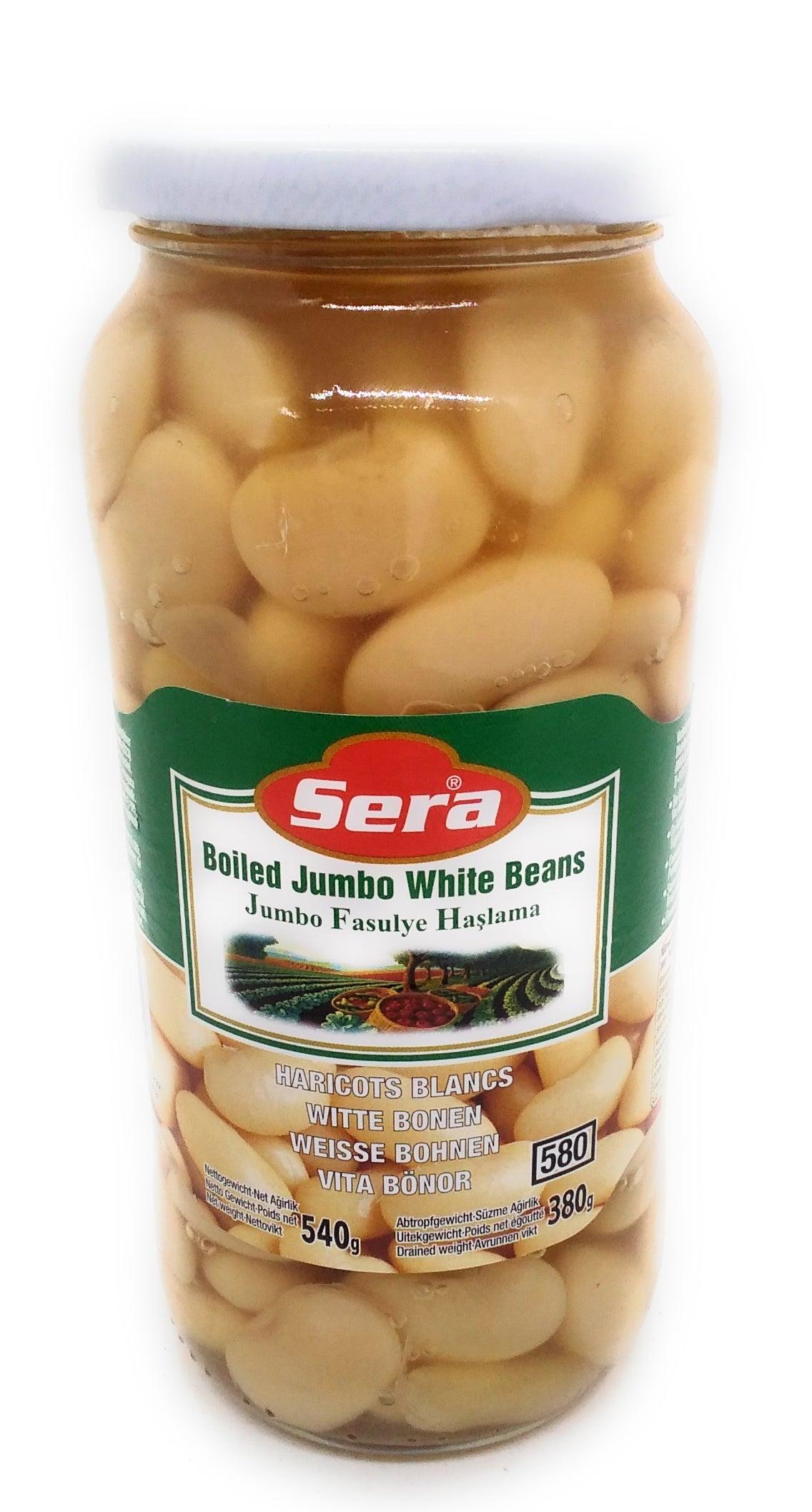 Sera - Boiled Jumbo White Beans - 540g