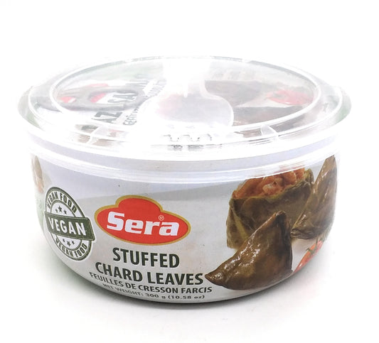 Gefüllte Kresseblätter