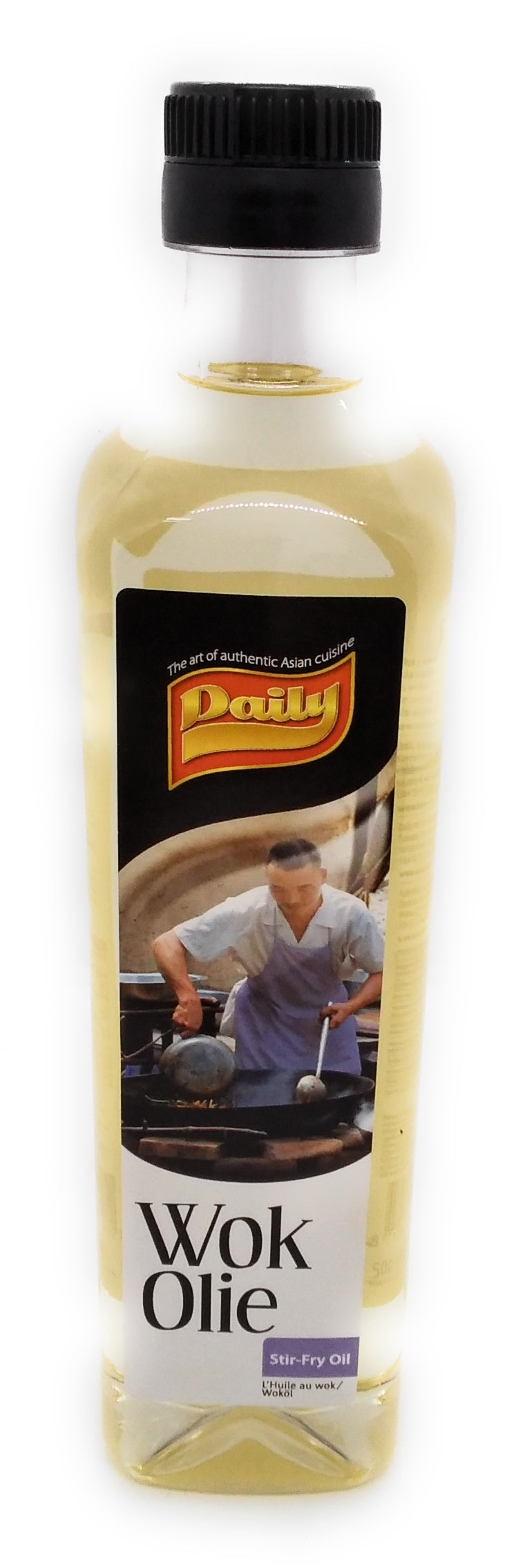 Tägliches Wok-Olie-Pfanne-Öl