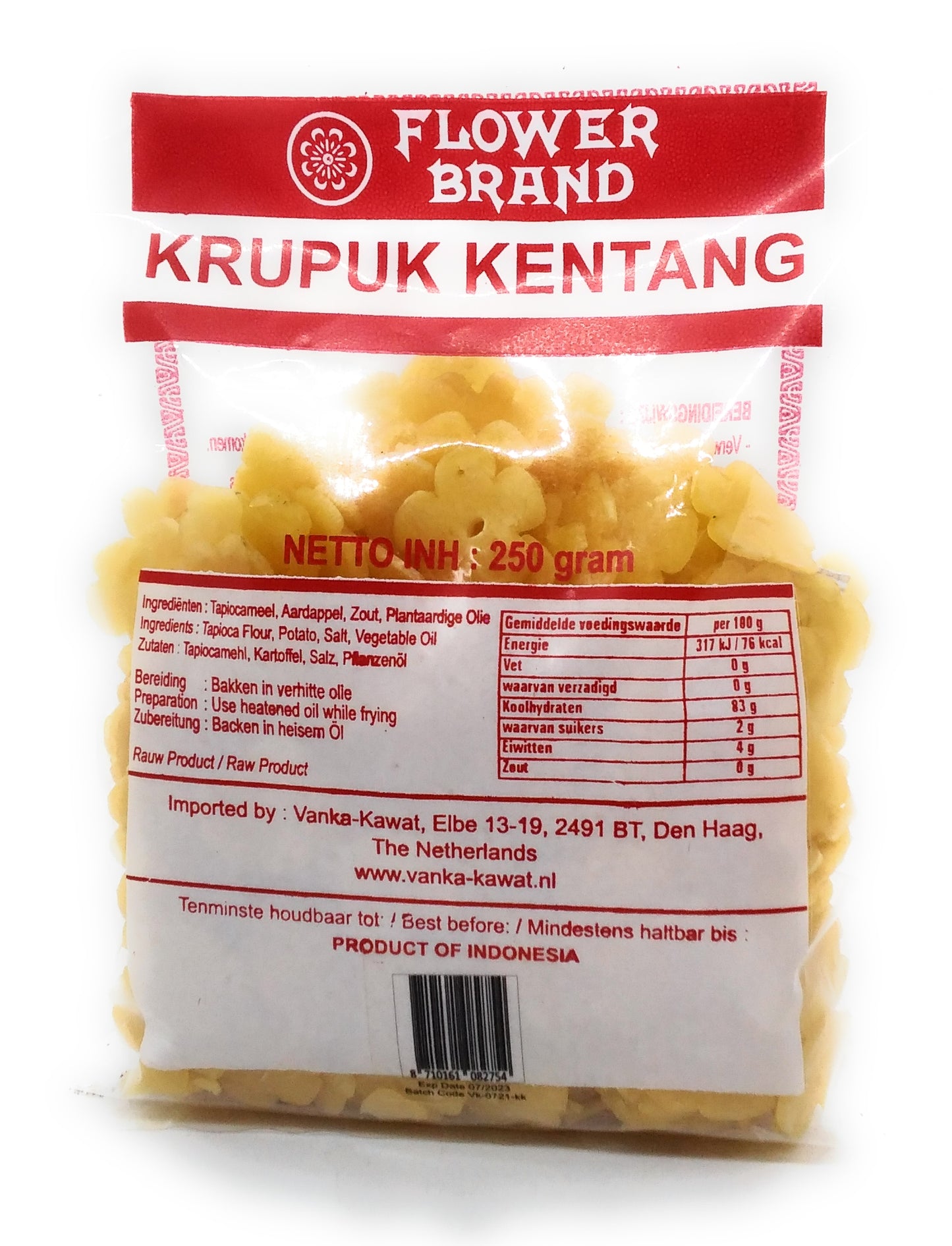 Flowers Brand Kartoffelcracker – 250 g