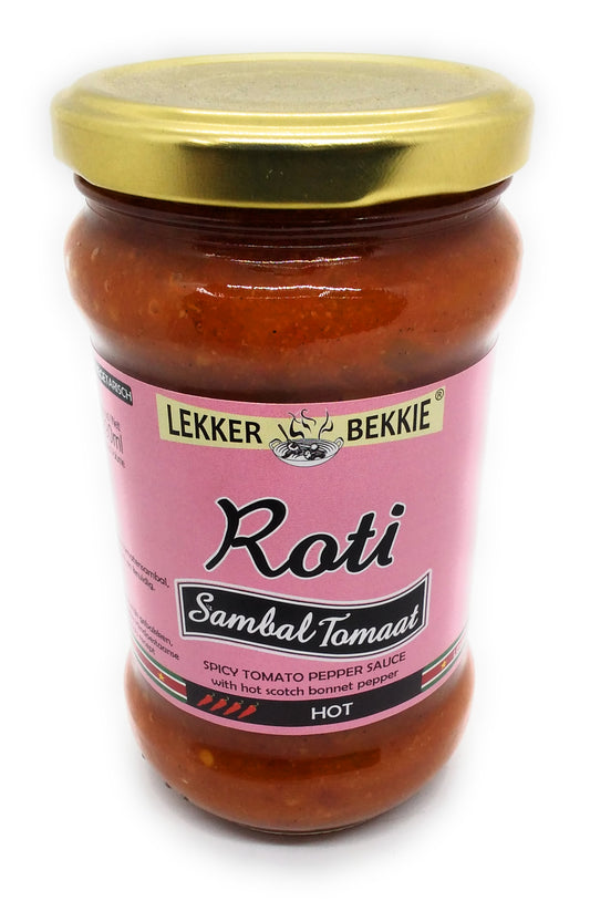 Lekker Bekkie Roti Spicy Tomato Spicy Sauce